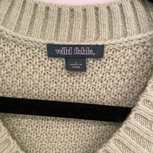 wild fable green sweater! - Picture 2 of 2